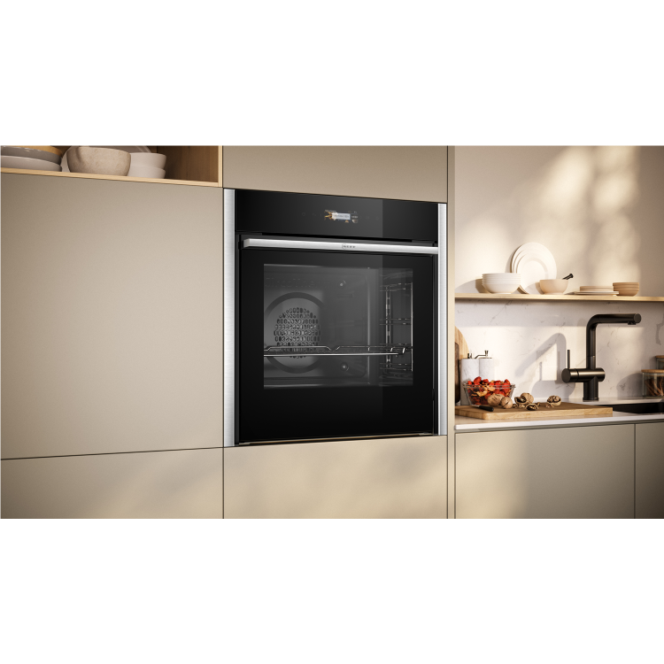 Neff N70 B54CR71N0B Slide and Hide Electric Oven - Stainless Steel