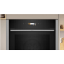 Refurbished Neff N70 B54CR71N0B Slide & Hide 60cm Single Built In Electric Oven Stainless Steel