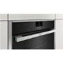 GRADE A2 - Neff B57CS24H0B N90 Multifunction Single Oven With Pyrolytic Cleaning & SLIDE&HIDE Door - Black With