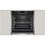 GRADE A2 - Neff B57CS24H0B N90 Multifunction Single Oven With Pyrolytic Cleaning & SLIDE&HIDE Door - Black With