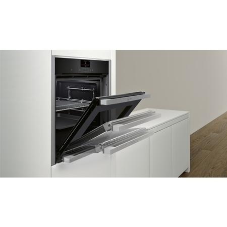 Neff B57CS24N0B Slide & Hide Electric Built-in Single Oven Stainless Steel