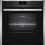 GRADE A2 - NEFF B47FS34N0B FullSteam Slide and HideTouch Control Built-in Steam Oven Stainless Steel