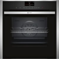 GRADE A2 - Neff B57VS24N0B Slide & Hide Electric Built-in Single Oven Stainless Steel