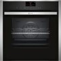 GRADE A2 - Neff B57VS24N0B Slide & Hide Electric Built-in Single Oven Stainless Steel