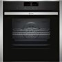 Refurbished Neff N90 B58CT68H0B Slide & Hide Pyrolytic Self Cleaning 60cm Single Built In Electric Oven Black