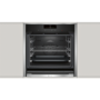 Neff B58CT68N0B N90 Slide And Hide Electric Built-in Single Oven - Stainless Steel