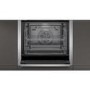 Neff N50 Slide & Hide Multifunction Pyrolytic Self Cleaning Electric Single Oven - Stainless Steel