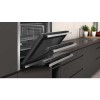 Neff N50 Slide &amp; Hide Multifunction Pyrolytic Self Cleaning Electric Single Oven - Stainless Steel