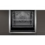 Neff B5AVH6AH0B N50 Slide & Hide 11 Function Single Oven with Added Steam and Pyrolytic Cleaning - Stainless Steel
