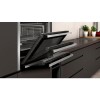 Neff B5AVH6AH0B N50 Slide &amp; Hide 11 Function Single Oven with Added Steam and Pyrolytic Cleaning - Stainless Steel