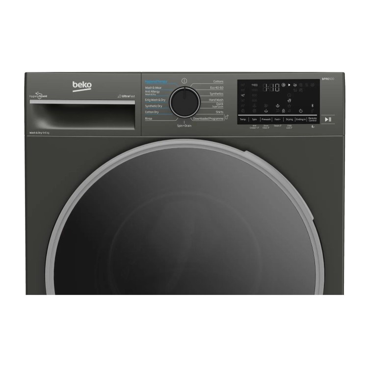 Beko BPro 500 9Kg Wash 6Kg Dry 1400rpm Washer Dryer - Graphite