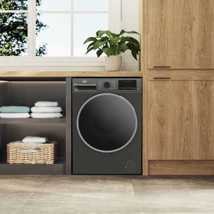 Beko BPro 500 9Kg Wash 6Kg Dry 1400rpm Washer Dryer - Graphite