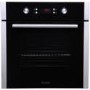 Baumatic B610MC Megachef Multifunction Electric Built-in Single Oven - Black And Stainless Steel