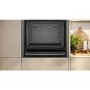 Neff N90 Slide & Hide Electric Single Oven - Graphite Grey