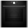 Neff N90 Slide & Hide Electric Single Oven - Graphite Grey