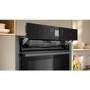 Neff N90 Slide & Hide Electric Single Oven with Steam - Black