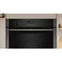 Neff N50 B6ACH7AG7B Slide and Hide Electric Single Oven - Graphite
