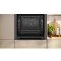 Neff N50 B6ACH7AG7B Slide and Hide Electric Single Oven - Graphite
