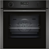 Neff N50 Slide & Hide Electric Single Oven - Graphite Grey