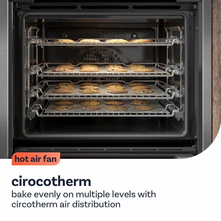 Neff N30 Slide & Hide Electric Single Oven - Stainless Steel