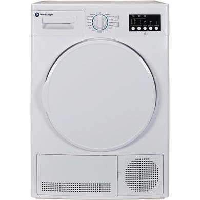 White Knight B93V7W 7kg Sensor Condenser Tumble Dryer - White