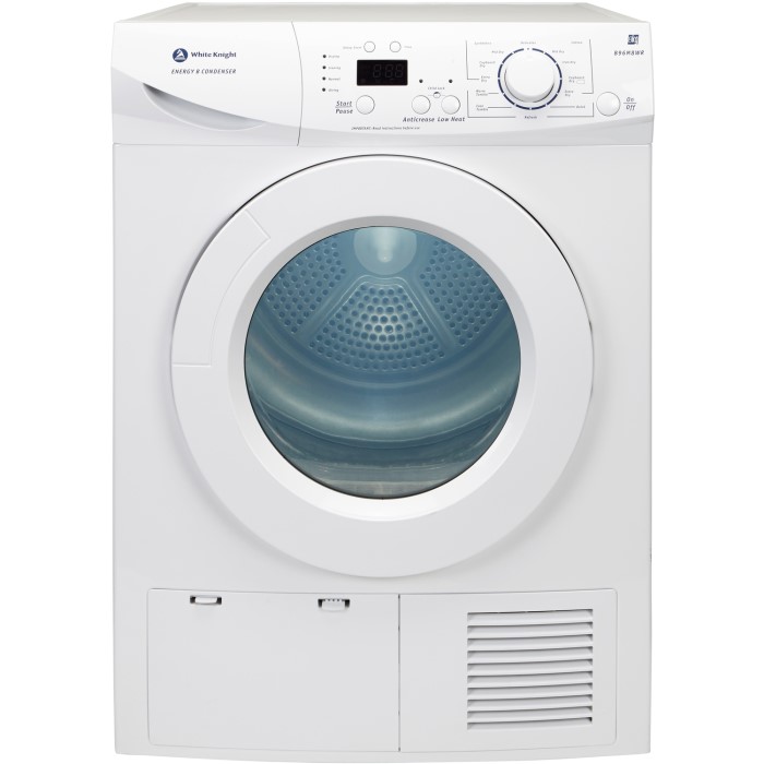 White Knight B96M8WR 8kg Freestanding Condenser Tumble Dryer White