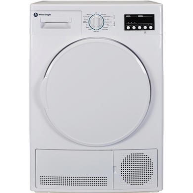 White Knight B96V8W B93V7W 7kg Sensor Condenser Tumble Dryer - White