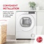 Refurbished Hoover H-Dry 300 BATDH7A1TCE-80 Integrated Heat Pump 7KG Tumble Dryer White