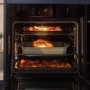 GRADE A2 - Hisense Hi8 BAS6PH8BUKWF Electric Self-Cleaning Single Oven - Black