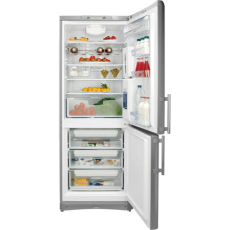 Indesit BAAN40FNFSWD 70cm Wide Freestanding Fridge Freezer with Water Dispenser in Silver