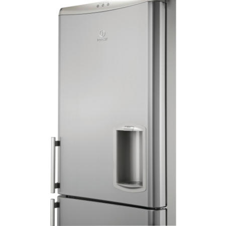 Indesit BAAN40FNFSWD 70cm Wide Freestanding Fridge Freezer with Water Dispenser in Silver