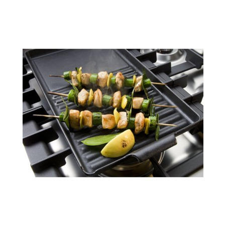 Britannia BAC-GRID Cast Iron Half Flat Half Ribbed Griddle