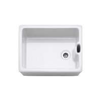 Franke BAK710 Belfast Deep Single Bowl Ceramic Sink in White