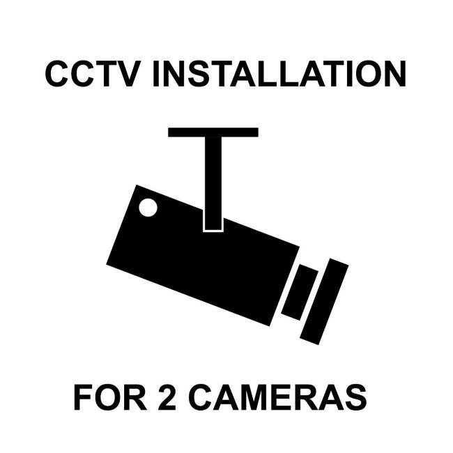 2 Camera CCTV System Installation