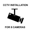 6 Camera CCTV System Installation