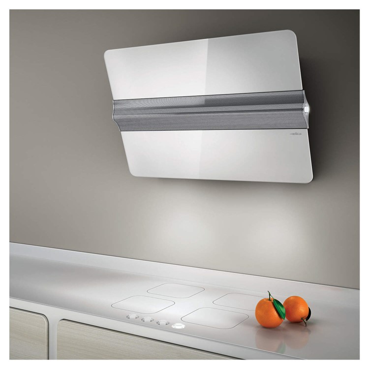 Elica BARRE80WH 80cm Decorative Cooker Hood White