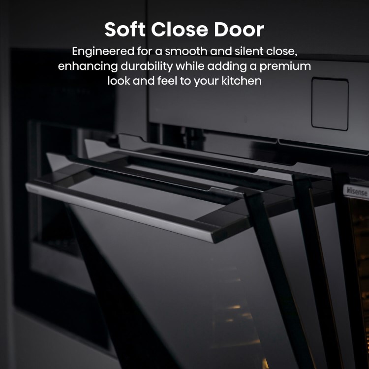 Hisense Hi8 BAS6AH8BUKWF Electric Single Oven - Black   