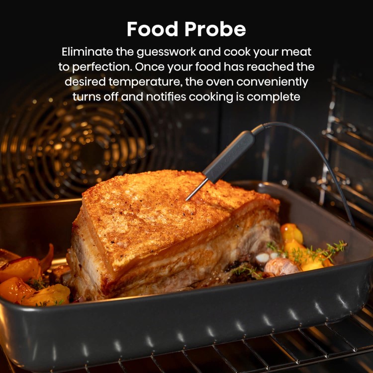 Hisense Hi8 BAS6AH8BUKWF Electric Single Oven - Black   