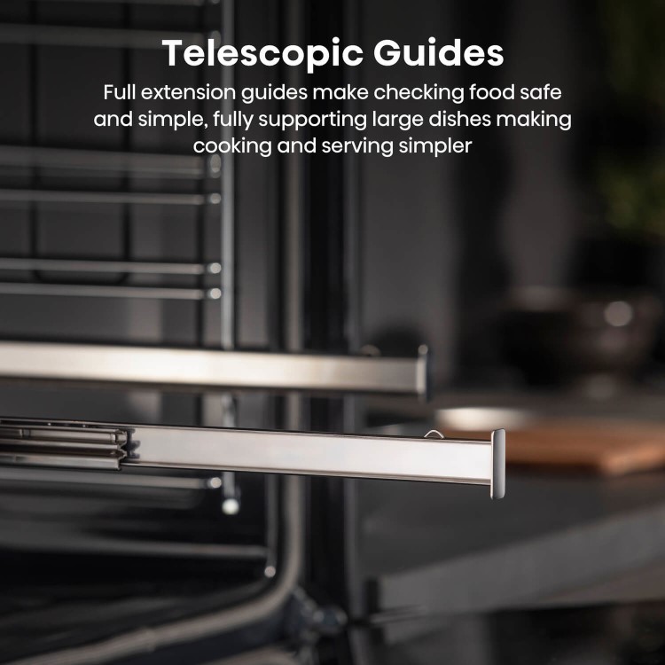 Hisense Hi8 BAS6AH8BUKWF Electric Single Oven - Black   