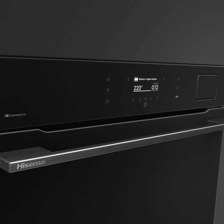 Hisense Hi8 BAS6AH8BUKWF Electric Single Oven - Black