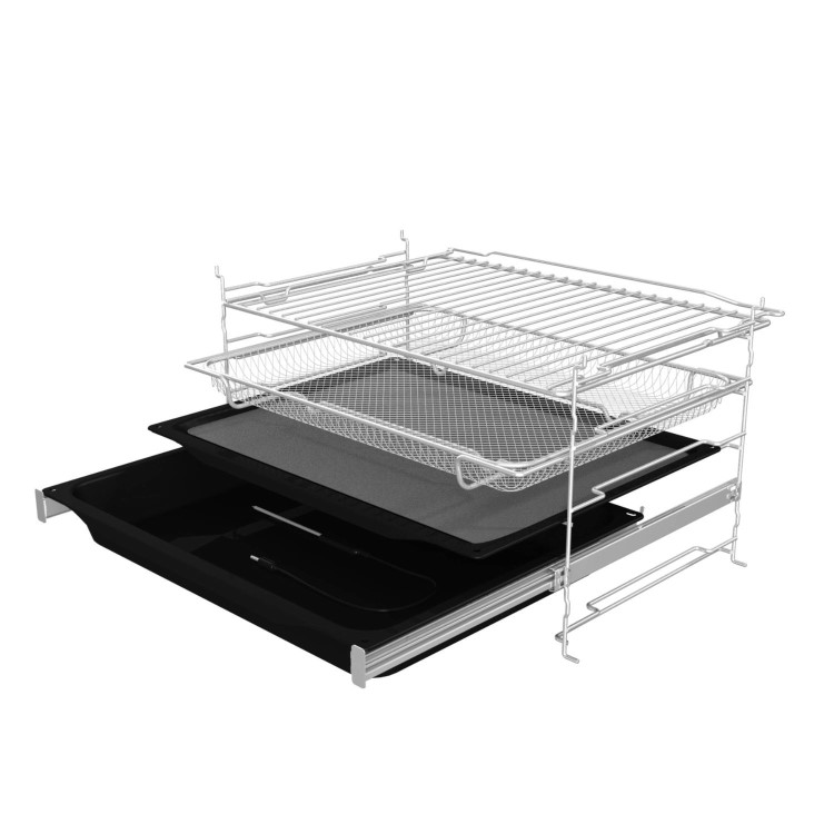 Hisense Hi8 BAS6AH8BUKWF Electric Single Oven - Black