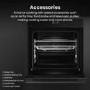 Hisense Hi8 BAS6AH8BUKWF Electric Single Oven - Black   