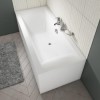 Jerez Square Style Double End Straight Standard Bath - 1700 x 750mm 
