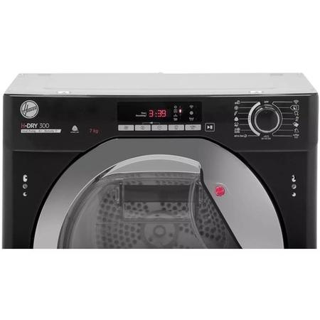 Hoover 7kg Integrated Heat Pump Tumble Dryer - Black