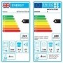 Hoover H-Dry 300 7kg Integrated Heat Pump Tumble Dryer - Black
