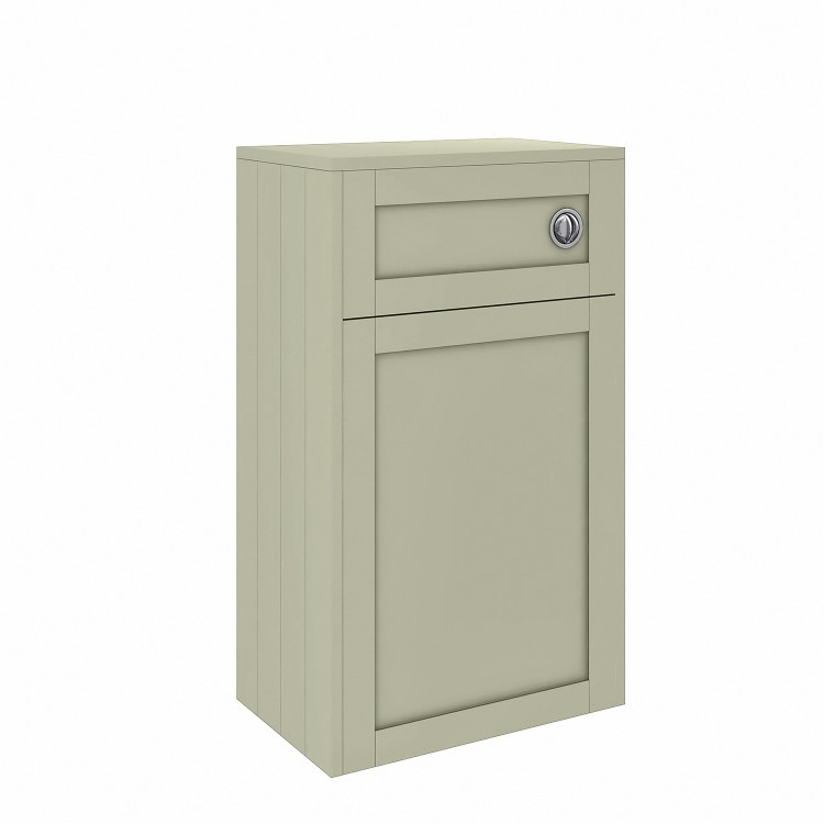 500mm Green Back to Wall Toilet Unit Only - Baxenden