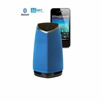 BluBeats Small Bluetooth NFC Wireless Speaker in BLUE
