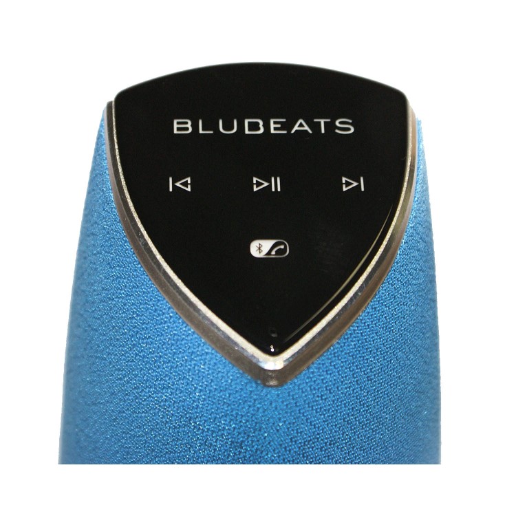 BluBeats Small Bluetooth NFC Wireless Speaker in BLUE