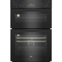 A1/BBDF22300B Refurbished Beko BBDF22300B 60cm Single Built In Electric Oven Black