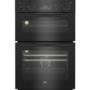 Beko Built-In Electric Double Oven - Black